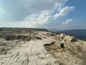 Gadara - View to Sea of Galilee